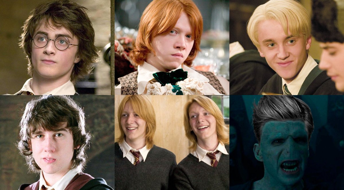 El Profeta no Twitter: "Harry Potter y el misterio de por qué nadie se cortó el pelo en Harry Potter y el cáliz de fuego.… "